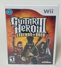 Nintendo Wii Guitar Hero III Legends con manual segunda mano  Embacar hacia Argentina