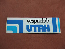 Utah vespaclub sticker d'occasion  Expédié en Belgium