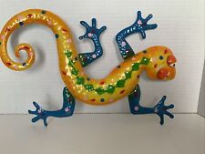 Colorful metal gecko for sale  Opelika