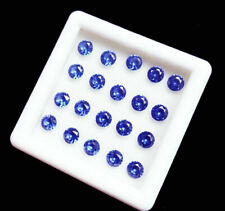 Lote de piedras preciosas sueltas naturales de zafiro azul de corte redondo de 10,00 quilates certificado  , usado segunda mano  Embacar hacia Argentina