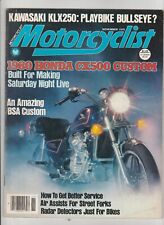Motociclista - Noviembre 1979 - Revista Motocicleta Vintage segunda mano  Embacar hacia Argentina