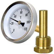 Dial round thermometer for sale  Shipping to Ireland