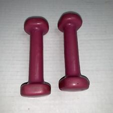 Used, Hand Weights - Pair of Pink Dumbbells for sale  Shipping to South Africa