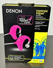 Auriculares intraurales Denon Exercise Freak inalámbricos Bluetooth rosados AH-W150 segunda mano  Embacar hacia Mexico
