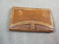 Wallet antique leather. d'occasion  Expédié en Belgium
