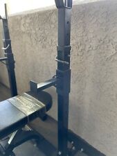 Bench/ and bench press bar holder gym equipment , used for sale  Shipping to South Africa