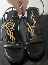 Ysl logo shoes for sale  LONDON