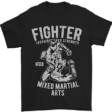 MMA Fighter MMA Artes Marciales Mixtas Gimnasio Para Hombre Camiseta 100% Algodón segunda mano  Embacar hacia Mexico