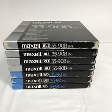 Lot Of 7 : 4 Maxell XLI 35-90 B And ( 4) 35-00(N) 7" Reel To Reel Recording Tape for sale  Shipping to South Africa