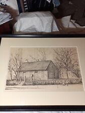 Framed colonial drawing for sale  Lititz