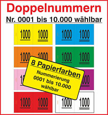 1000 doppelnummern abrißnumme gebraucht kaufen  Eschweiler
