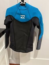 Billabong Absolute Comp 2mm Wetsuit Jacket Size 8 Boys for sale  Shipping to South Africa