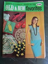 Coats & Clark’s Book No. 176 Old & New Favorites Crochet, used for sale  Shipping to South Africa