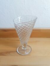 Eisbecher glas waffelform gebraucht kaufen  Wetzlar-Garbenhm.