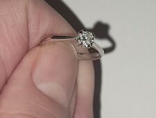 Used, 18 ct white gold solitaire diamond ring for sale  Shipping to South Africa