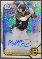 2022 Bowman Chrome 1st Speckle REFRATOR AUTOMÁTICO/299 Matt Fraizer #CPA-MF comprar usado  Enviando para Brazil