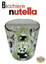 Bicchiere nutella panda usato  Italia