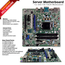 Dell PowerEdge T30 Mini Tower Intel LGA 1151 Ddr4 SDRAM Server Motherboard 7T4MC, used for sale  Shipping to South Africa