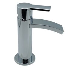 Chrome Bidet Mixer Waterfall Bathroom Tap Mono Lever Handle With Pop Up Waste for sale  Shipping to South Africa