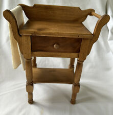 American Girl Pleasant Company Addy Doll retired Wooden Washstand & Towel for sale  Shipping to South Africa
