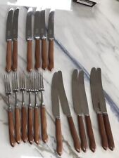 Vintage sanenwood cutlery. for sale  CHELTENHAM