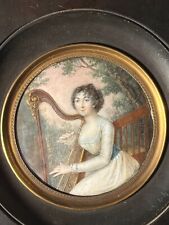 Portrait miniature jeune d'occasion  Paris-