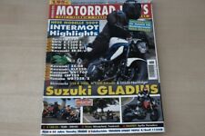 4) Motorrad News 11/2008 - Moto Guzzi Stelvio 1200 m - Triumph Tiger 1050 mit 11 comprar usado  Enviando para Brazil