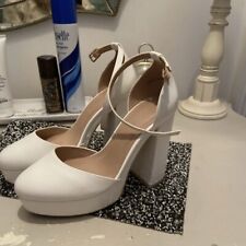 White heels bridal for sale  LITTLEBOROUGH