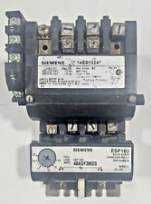 Siemens 14ES32A ESP100 3P Motor Contactor Arrancador Sobrecarga Relé 48ASG3M20 40A segunda mano  Embacar hacia Mexico