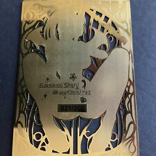 Cartão de metal dourado Goddess Story - Festa de Donzela - Número de série #/200! - Akeno, usado comprar usado  Enviando para Brazil