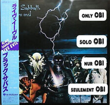 BLACK SABBATH Live Evil Japan ( 20PP-49~50 ) ***Somente OBI*** comprar usado  Enviando para Brazil