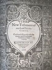 1608 geneva bible for sale  LINCOLN