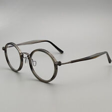Used, Retro Round Eyeglasses Frame Ultra Light Spectacles Titanium Frame For Men Women for sale  Shipping to South Africa