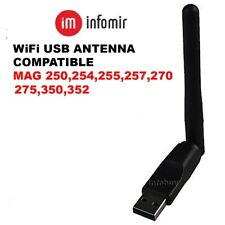 Mag 254 -Wireless -Wifi USB Dongle Stick Adapter150Mbps for MAG 250 254 255 270 , used for sale  Shipping to South Africa