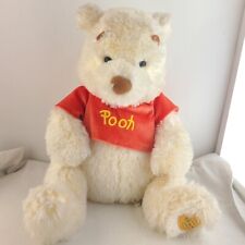 Authentic Disney Store Exclusive Original Winnie the Pooh  Soft Fuzzy Plush  for sale  Shipping to South Africa