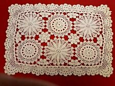 Rectangular crochet lace d'occasion  Expédié en Belgium