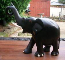 hand carved wooden elephant for sale  Shipping to Ireland