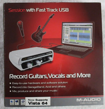 Sessão M-Audio com USB Fast Track - Grave guitarras, vocais e muito mais comprar usado  Enviando para Brazil