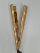 Hair Straightener And Curler Twist Electric 2 in 1 Gold Curling Iron C27 O160, used for sale  Shipping to South Africa