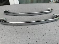 Pair polished chrome for sale  NEWARK