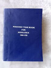 Masonic yearbook middlesex for sale  Shipping to Ireland