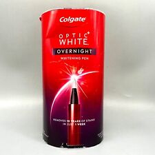 Pluma blanqueadora dental óptica blanca para pasar la noche Colgate 1 PAQUETE Expiración 5/25+ ¡Caja dañada! segunda mano  Embacar hacia Argentina