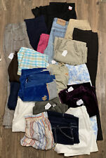 Huge Lot Of 20 Womens Pants Capri Vintage & Modern Mixed Sizes EUC Some Petites for sale  Shipping to South Africa