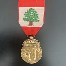 Liban medaille ordre d'occasion  France