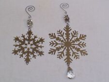 Snowflake metal ornament for sale  Charlotte