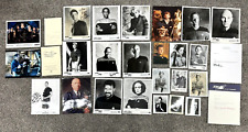 Used, Wonderful Collector Lot of 28 Star Trek & Stargate Autographed Photos & Letters for sale  Shipping to South Africa