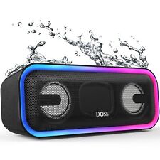 Usado, Alto-falante Bluetooth, Alto-falante de Emparelhamento Sem Fio DOSS SoundBox Pro+ com Som 24W, comprar usado  Enviando para Brazil