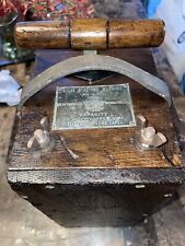 Used, VTG Atlas Blasting Machine No. 3-50 Dynamite Mining Detonator Plunger Box Nice 1 for sale  Shipping to South Africa