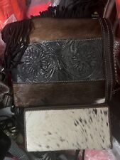 Cowhide purse fringe for sale  Shipping to Ireland
