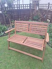 Folding bench wooden for sale  WEST BROMWICH